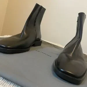 Balenciaga | Shoes | Balenciaga Bb Rim Square Heel Boots  display picture 2